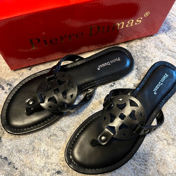 NIB Pierre Dumas black flats - Picture 2 of 4